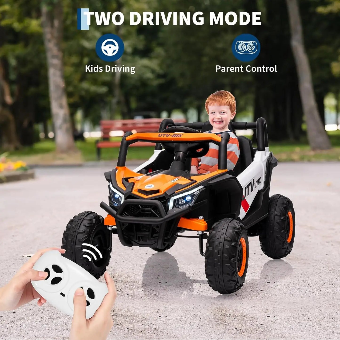 Tiny Trail Toys 12V Kids Ride-On UTV