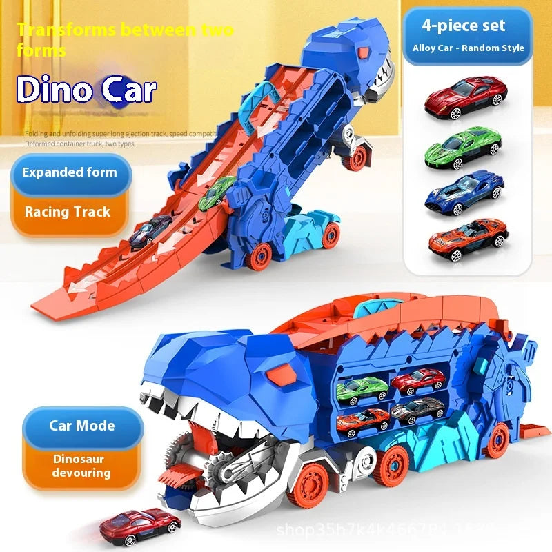 Tiny Trail Toys Dino Adventure Transporter Truck™