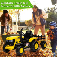 Tiny Trail Toys Kids 12V Ride-On Tractor